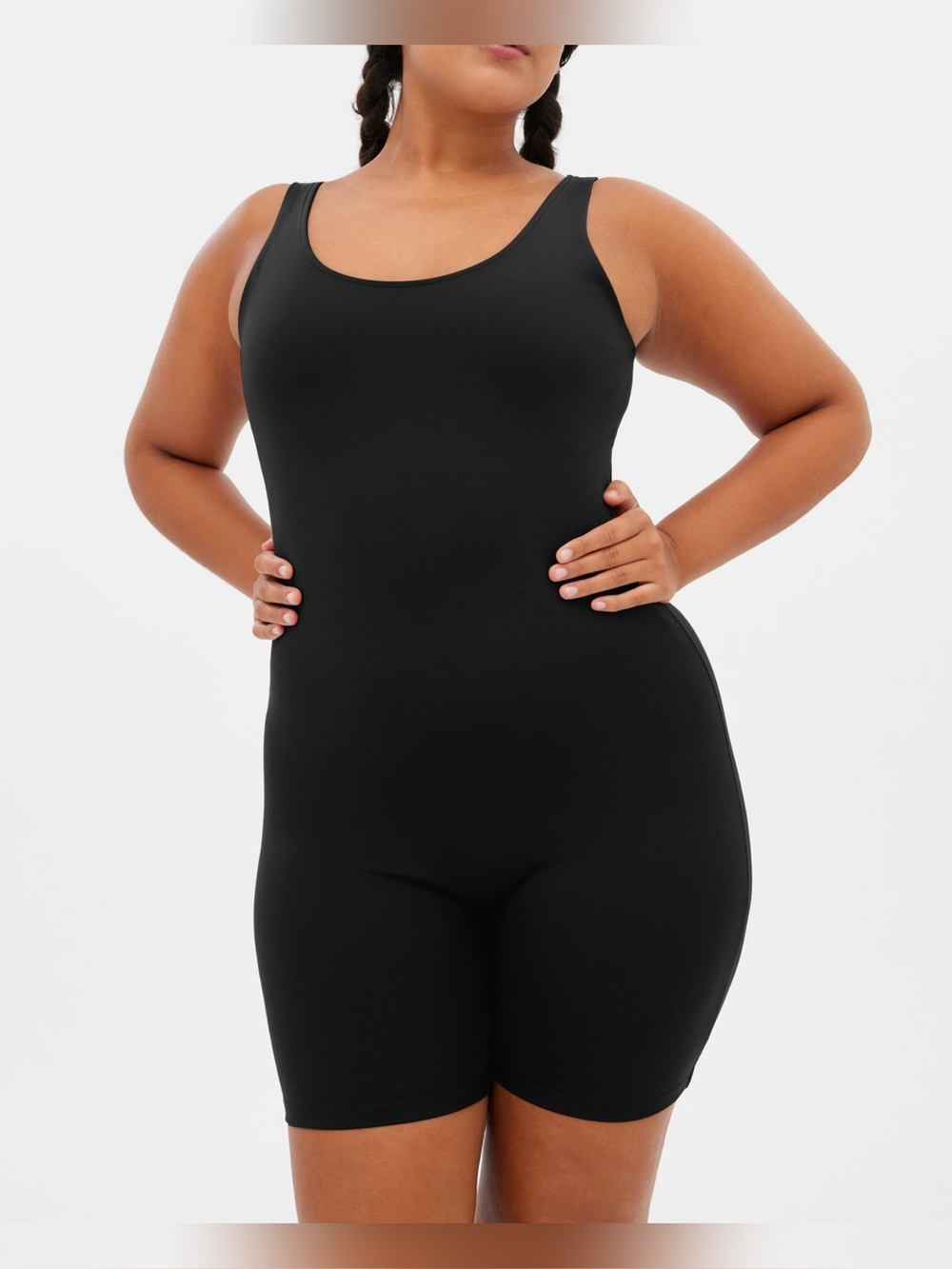 Girlfriend Collective Black Bike Unitard Size XXL